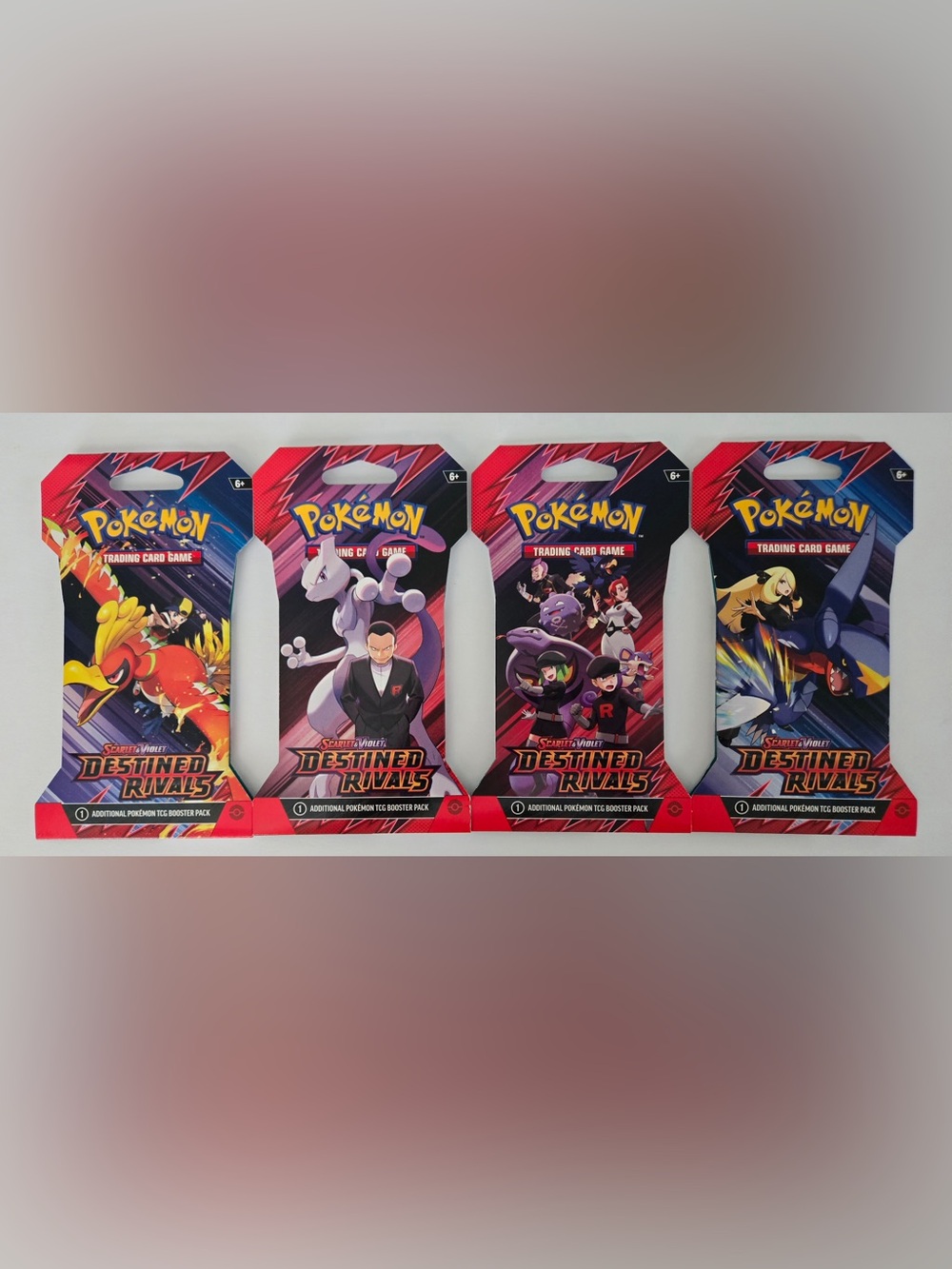 Pokemon Destined Rivals 4 pack